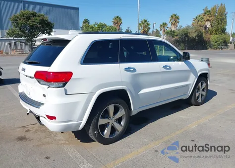 2015 Jeep Grand Cherokee Overland из США, поврежденный, VIN 1C4RJFCG7FC107361